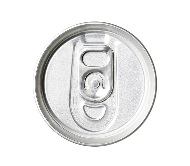 istock Isolated shot of closed drink can on white background 469900775
