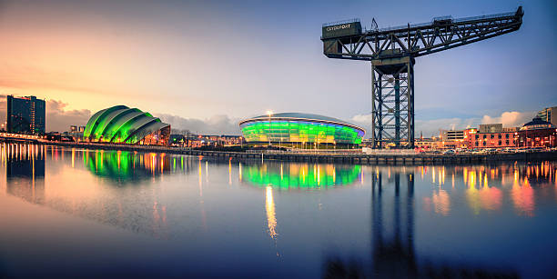 secc, glasgow - finnieston imagens e fotografias de stock