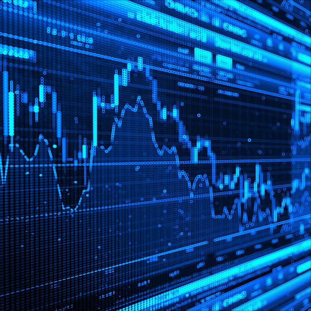 candelabro stock - nasdaq dow jones industrial average stock market finance foto e immagini stock