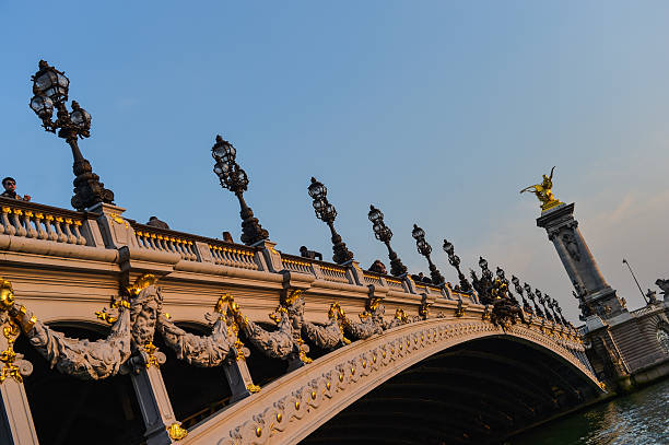 istock Alexandre III Bridge in Paris, France 469904580