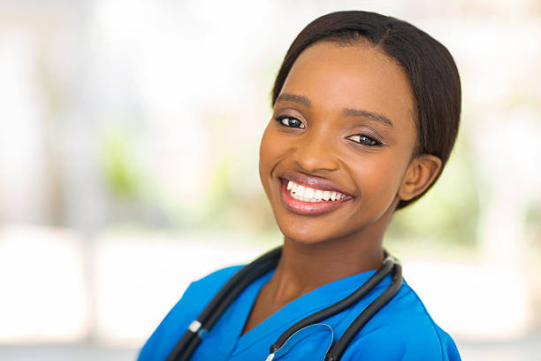 istock young african female nurse 469905434