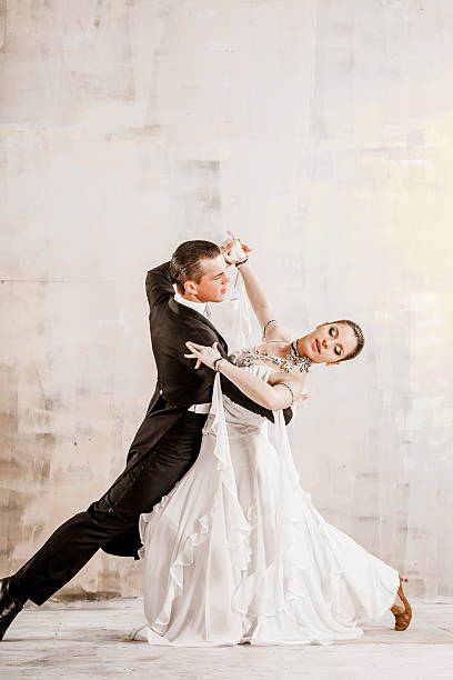 istock Couple dancing, ballroom dancing 469905834