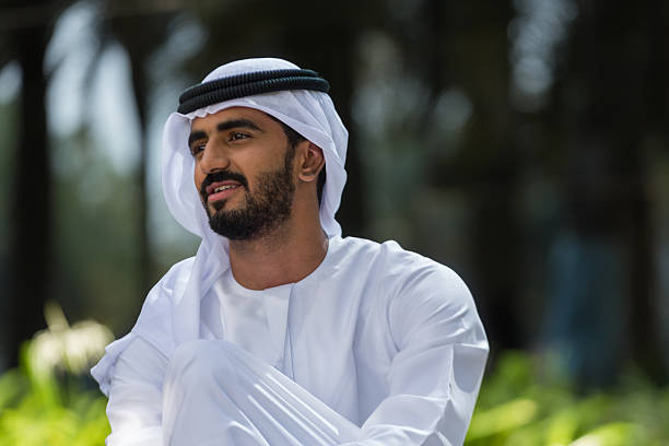 istock Arab man in the park, Dubai 469907012