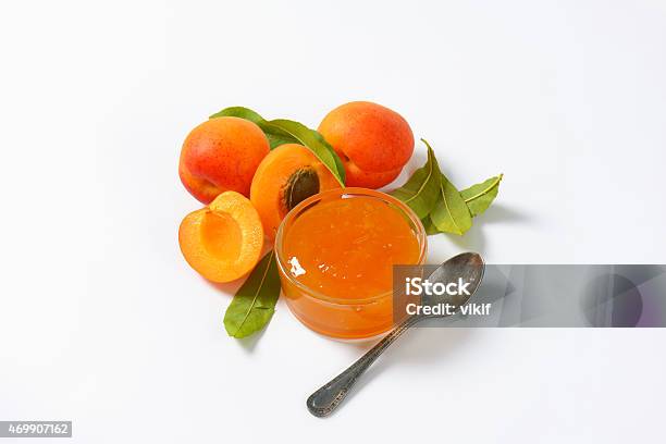 Apricot Jam Stock Photo - Download Image Now - 2015, Apricot, Apricot Jam