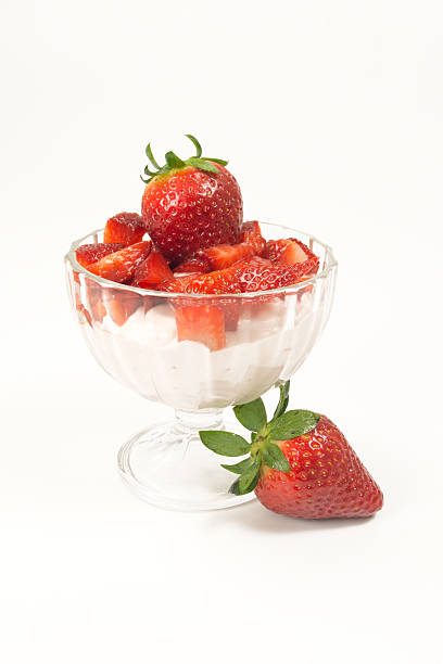 istock dessert with cream and strawberries 469907167