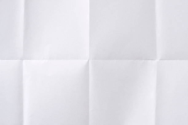 istock Folded and creased white paper 469907380