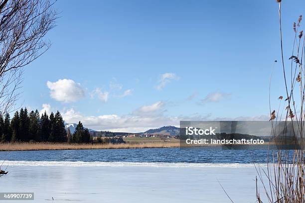 View To Village Hopferau Stock Photo - Download Image Now - Allgau, Bavaria, Cloud - Sky