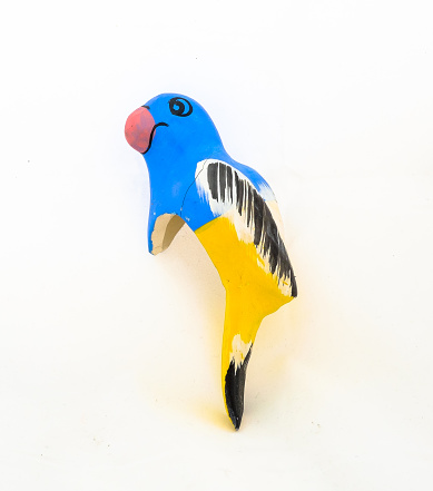bird make from plaster of paris