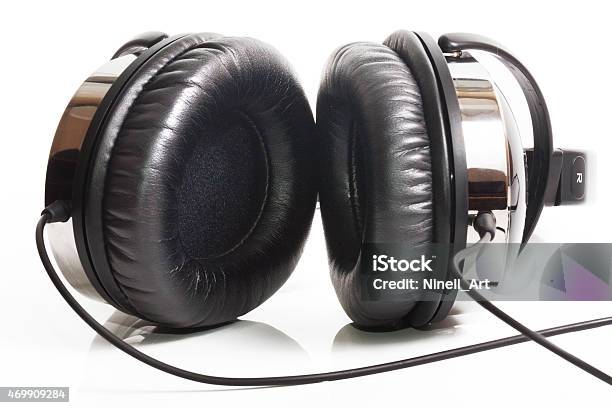 Headphones Stock Photo - Download Image Now - 2015, Audio Equipment, Cable