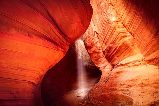 Antelope Slot Canyon, Heart Shape rock wall formation