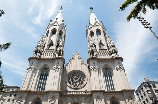 Se Cathedral in Sao Paulo, Brazil