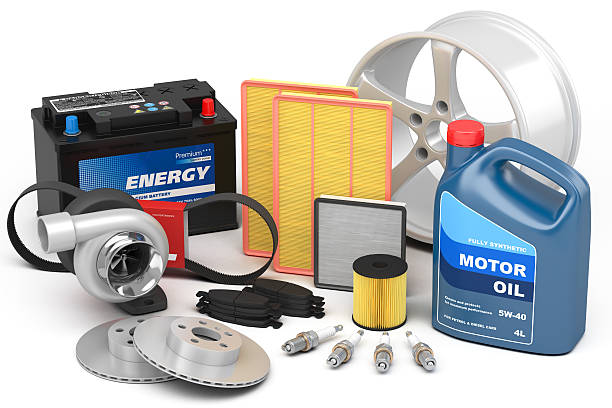 istock Set of auto parts 469910055