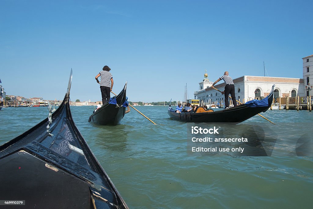 Gondoles sur le Grand Canal - Photo de Culture italienne libre de droits