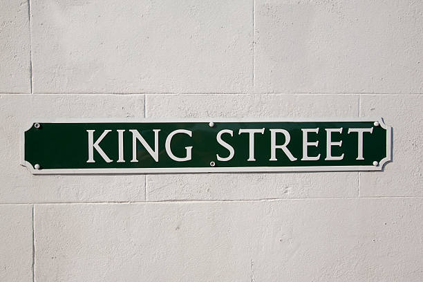 istock King Street Road Sign 469911072