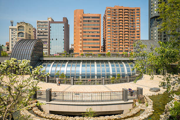 istock Daan Park MRT station in Taipei 469912038