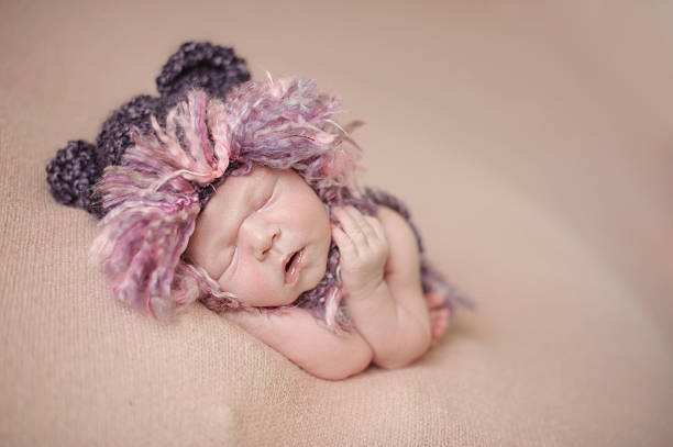 istock Sleeping Newborn Girl 469914465
