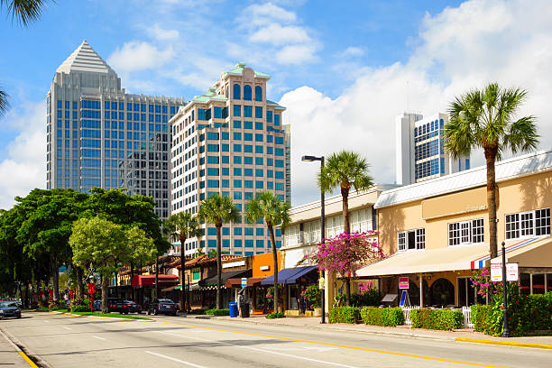 fort lauderdale, florida - fort lauderdale foto e immagini stock