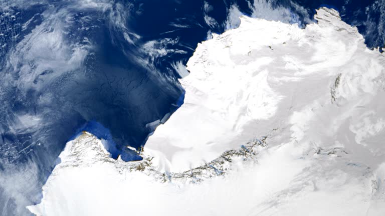 Antarctica from space