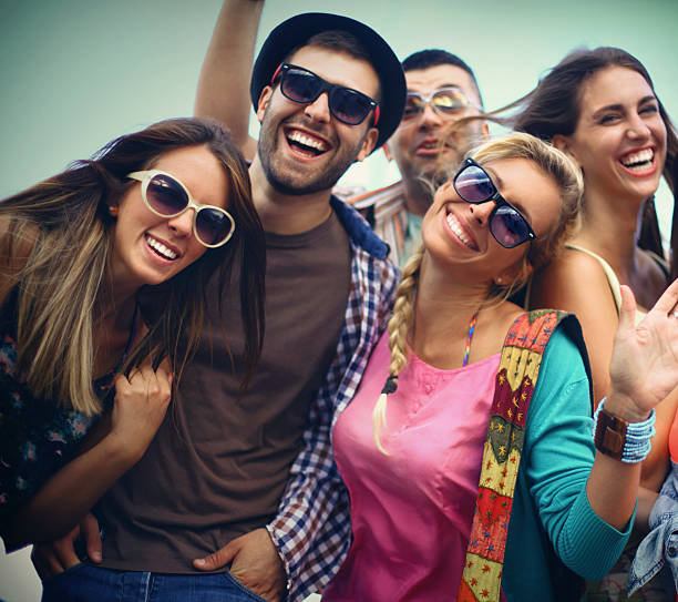 istock Group of friends hanging out. 469917038