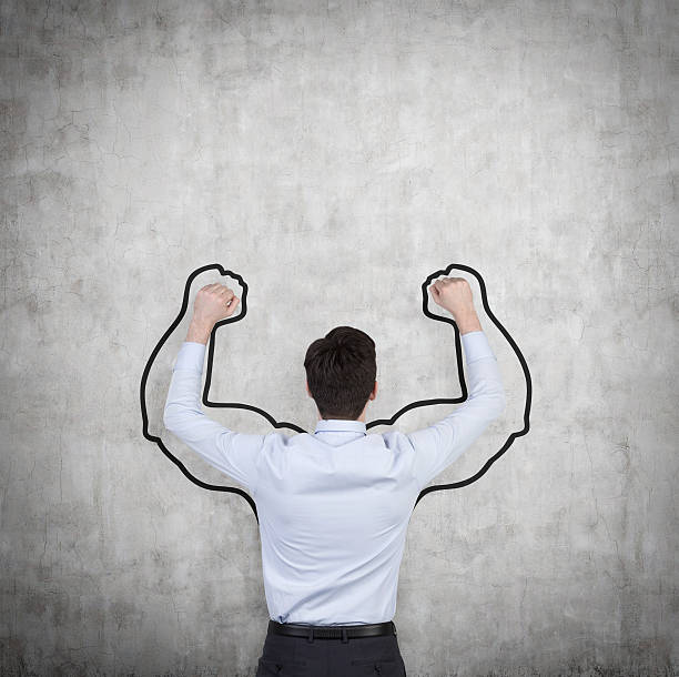 istock businessman with hand up 469918898