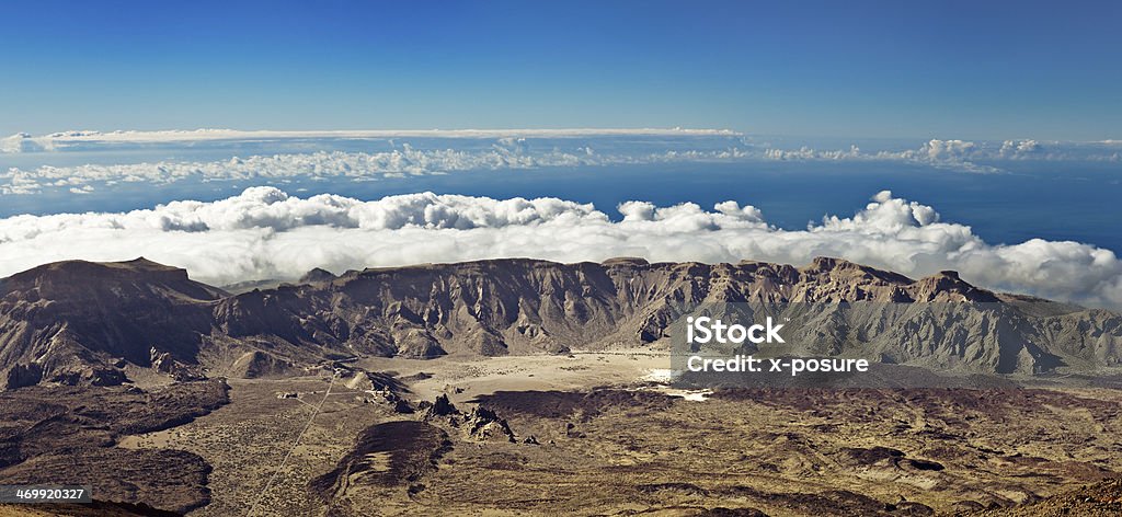 Parque Nacional do Teide, Tenerife - Foto de stock de Cloudscape royalty-free