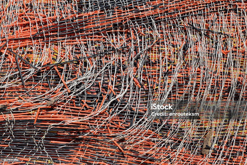 Abstract background of old plastic mat texture. 2015 Stock Photo