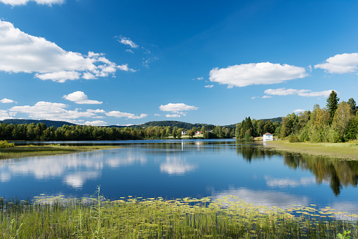 Lake at Dikemark, Norway