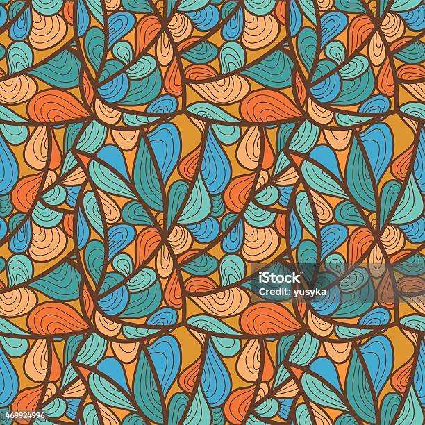 Best Element Patterns Decorative Pattern Of The Plant And Abstract Elements Stock ...