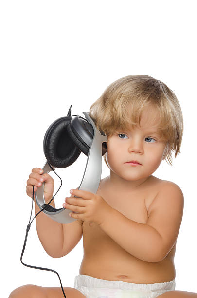 istock Attentive child with headphones 469927556
