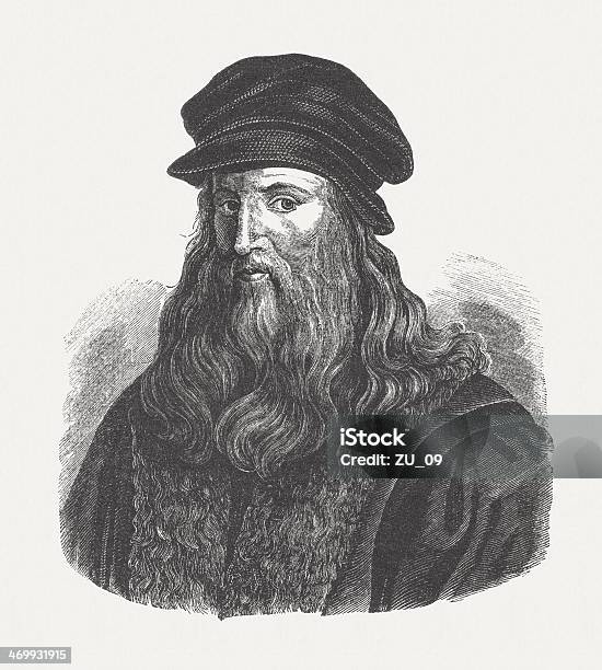 Leonardo Da Vinci Stock Vektor Art und mehr Bilder von Leonardo da Vinci - Leonardo da Vinci, Renaissance, Anatom