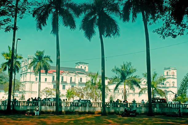 Basilica of Bom Jesus (b.1605) holds Tomb of St. Francis Xavier, Old Goa. Goa, India