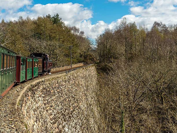 ferrocarril de ffestiniog-taliesin iii - ffestiniog railway fotografías e imágenes de stock