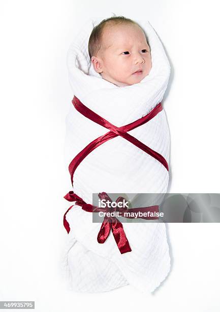 Swaddled Baby Stock Photo - Download Image Now - Affectionate, Asia, Asian Culture