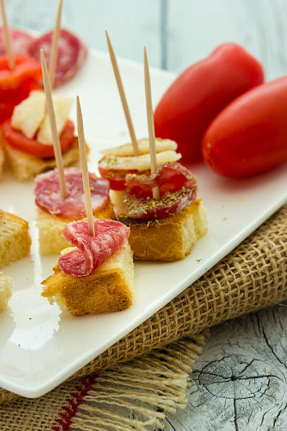 istock Finger food salami 469937056