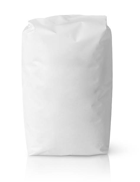 istock White blank paper bag package of flour 469937780