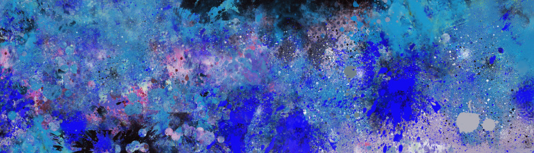 Blue digital  generated  art backgrounds.