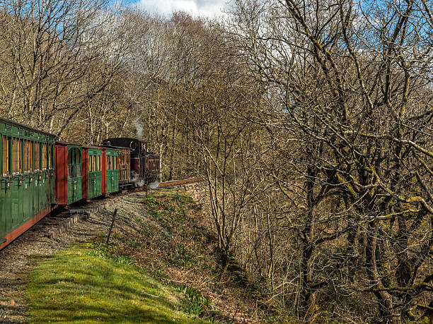 ferrocarril de ffestiniog-taliesin iii - ffestiniog railway fotografías e imágenes de stock