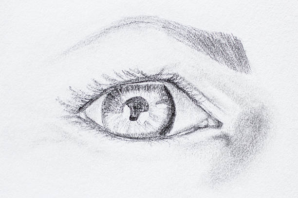 istock Hand Drawn Eye in Pencil 469941824