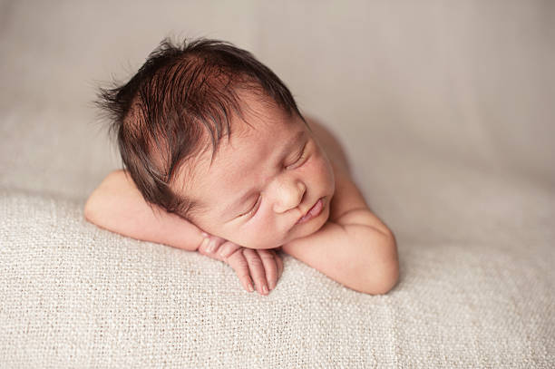 istock Sleeping Newborn Girl 469944425