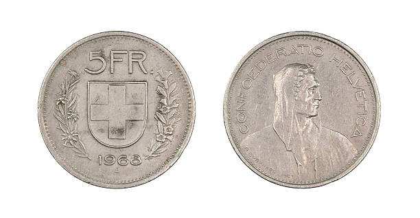 istock 5-Franc-Coin, Switzerland, 1968 469944573