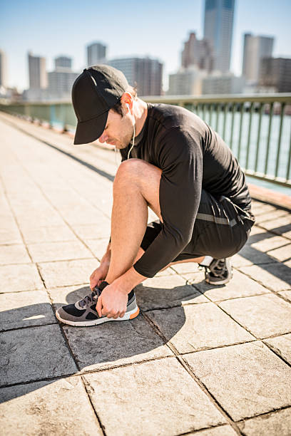 istock fitness man doing sport on the city 469947852