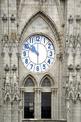 The Great Clock or Gros Horloge in Rouen, Normandy