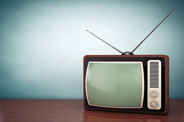 istock Old Style Photo. Classic vintage TV 469951712