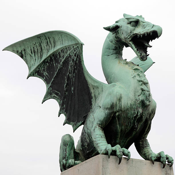 istock Dragon statue in Ljubljana, Slovenia 469952000