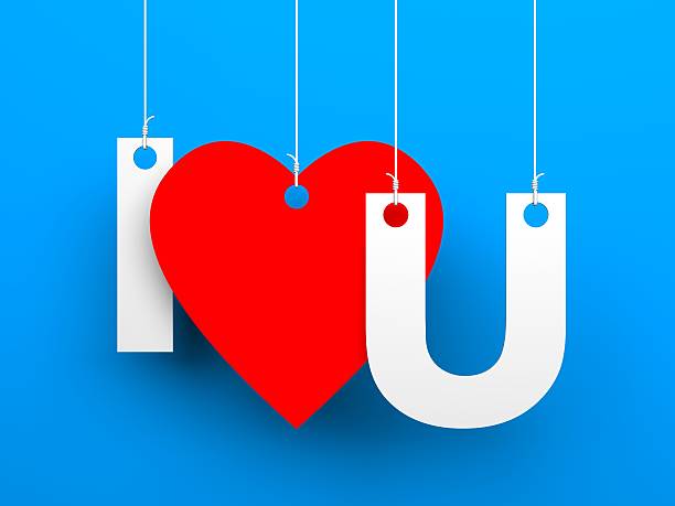 I Love You Stock Photo - Download Image Now - Abstract, Backgrounds, Badge  - iStock