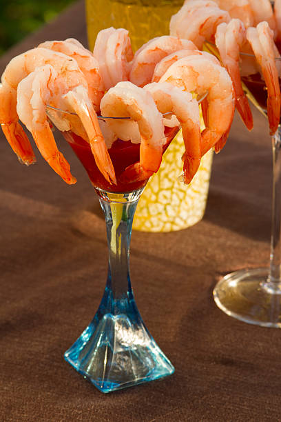 istock Shrimp Cocktail and drink shaker 469953188