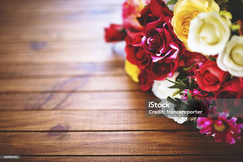 bouquet of roses for st. valentine http://blogtoscano.altervista.org/lv.jpg  Art And Craft Stock Photo