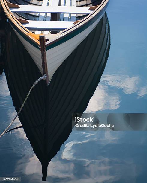 Rowboat Stock Photo - Download Image Now - 2015, Blue, Day