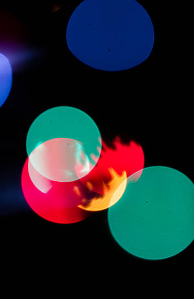 istock Large bokeh blurry lights and light leaks 469957008