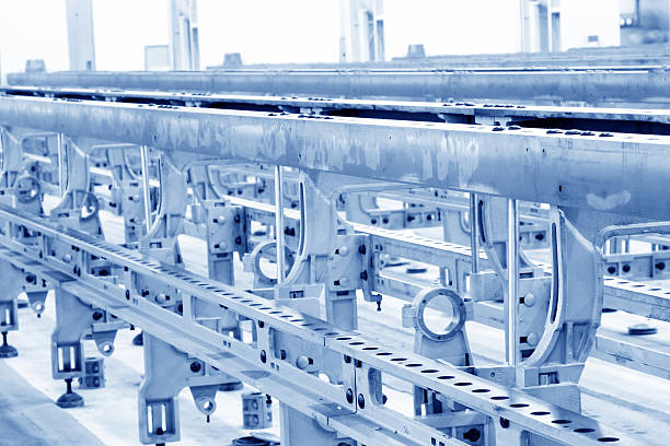 istock Spinning plant machinery and equipment 469962892